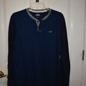 Mens Hollister long sleeve shirt